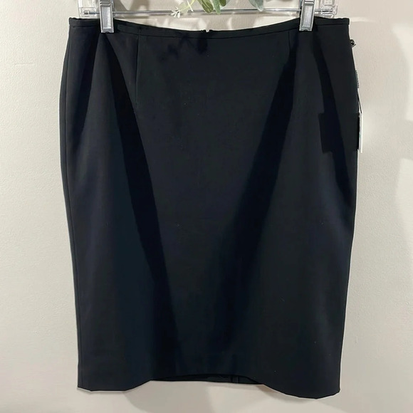 NWT Calvin Klein Suits Black Pencil Skirt 8 - Picture 1 of 14